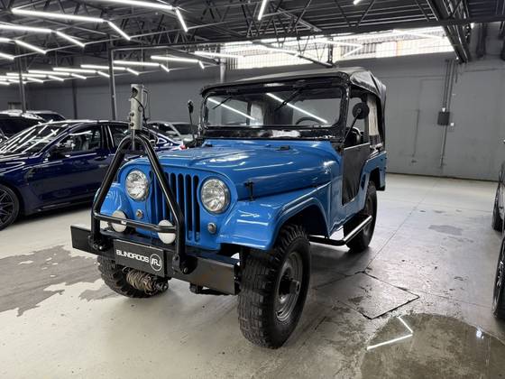 WILLYS JEEP 2.6 6 CILINDROS 12V GASOLINA 2P MANUAL